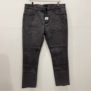 Five Four Men’s Buchanan Straight Jeans in Gray 36